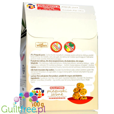 BiaMar Pieguski sugar free, gluten free cookies with chocolate pieces