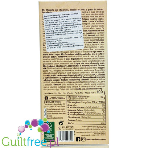 Torras Vegan with Oat drink Original 100g