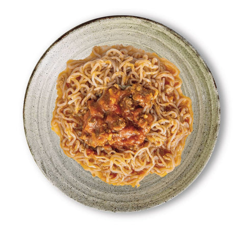 Konjac Shop Spaghetti Bolognese 49kcal - gotowe danie spaghetti bolońskie shirataki z wołowiną