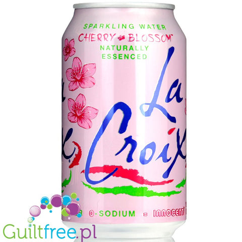 La Croix Cherry Blossom - naturalna woda smakowa bez cukru i bez słodzików