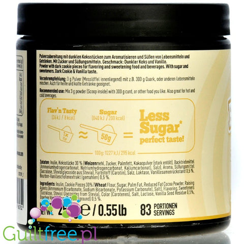 ESN Flav'N'Tasty White Chocolate - niskokaloryczny aromat słodzący w proszku białej czekolady