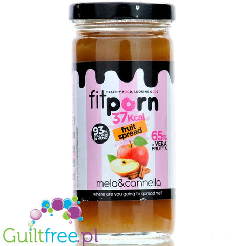 FitPrn Confettura Extra Zero Mela&Cannella 37kcal - apple&cinnamon fruit spreads, sugar free