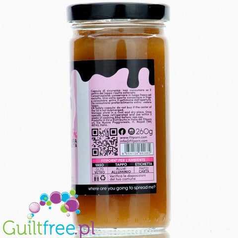FitPrn Confettura Extra Zero Mela&Cannella 37kcal - apple&cinnamon fruit spreads, sugar free