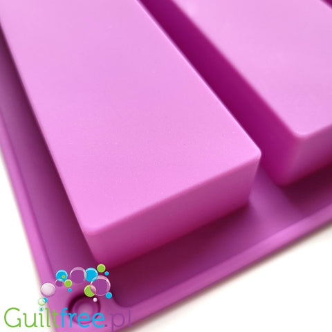 Silicone mold for homemade protein bars, 8 bars