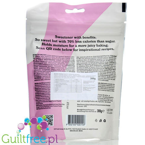 N!CK'S use like sugar 300g - sweetener erythritol & xylitol