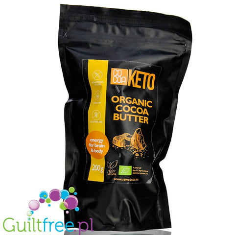 Cocoa Keto Organic Cocoa Butter 100%