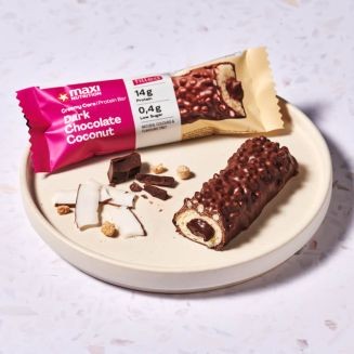 Maxi Nutrition Creamy Core Dark Chocolate Coconut - nadziewany kremem baton proteinowy 185kcal