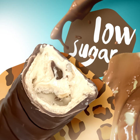 Go Fitness Ono Bar Brownie Caramel - bezglutenowy wafelek a la Bueno w czekoladzie z kremem karmelowym, 10g białka