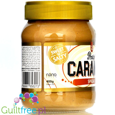 Nano Ä Spread Caramel - proteinowy krem karmelowy bez cukru z WPI