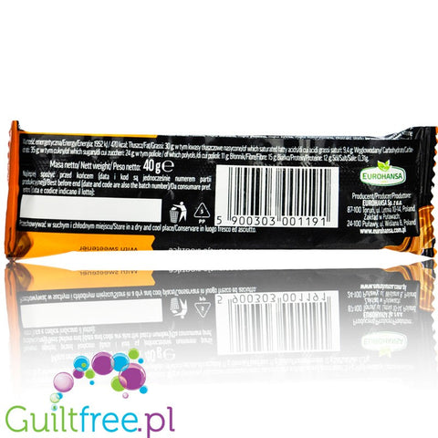 Eurohansa No Sugar Peanut & Milk Chocolate 40g
