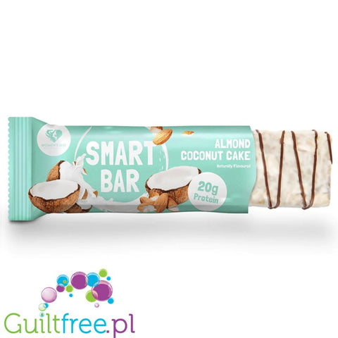 Women's Best Smart Bar Almond Coconut Cake - baton proteinowy 20g białka z naturalnymi aromatami