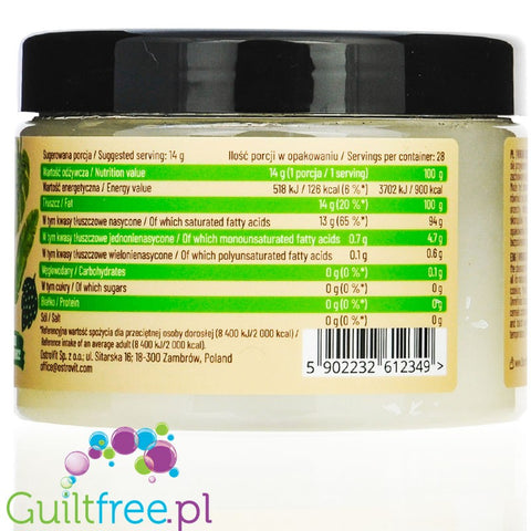 OstroVit Extra Virgin Coconut Oil - Coconut oil unrefined
