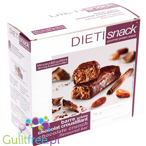 Chocolate Crunch Flavored Bar - Chocolate flavor bar, contains sugar and sweeteners