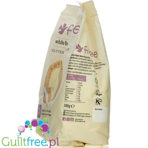 Doves Farm Gluten Free White Bread Mix - bezglutenowa mieszanka do wypieku białego chleba