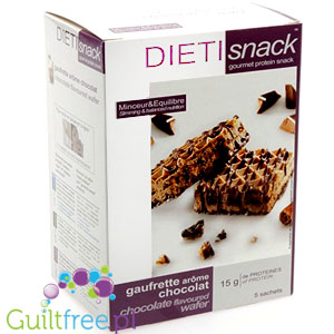 Dieti Meal Barre arôme chocolat, collation proteinee gourmande