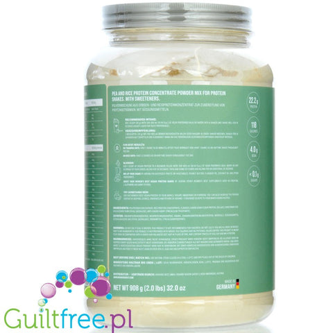 Women's Best Vegan Protein Vanilla - a vegan protein supplement for women without soy or gluten