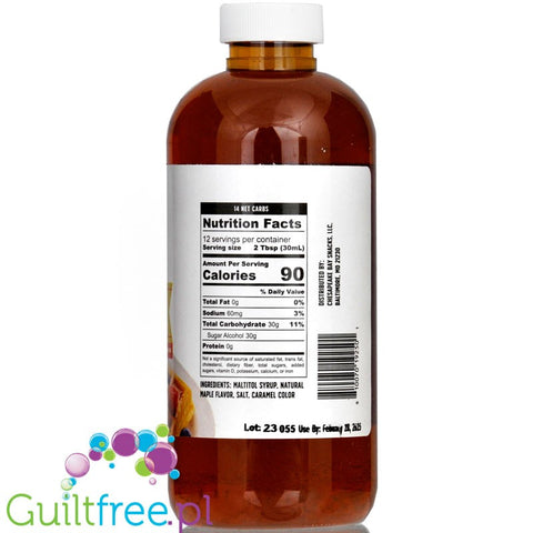 Joseph's Maple Sugar Free Syrup - Syrop klonowy bez cukru z naturalnymi aromatami
