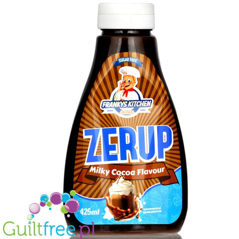 Franky's Bakery Zerup Milky Cocoa 6kcal - syrop bez cukru, smak czekoladowo-śmietankowy