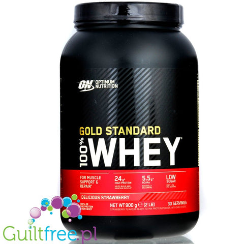 copy of Optimum Nutrition, Whey Gold Standard 100% Delicious Strawberry 0,9KG