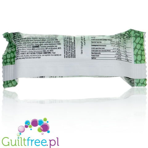 Go Fitness Ono Bar Pistachio Cream - bezglutenowy wafelek a la Bueno w czekoladzie z proteinowym kremem pistacjowym