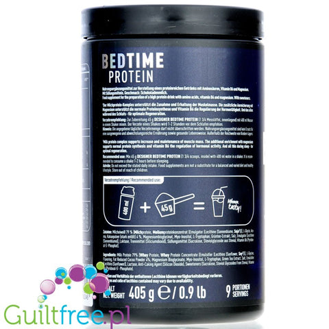 ESN Designer Bedtime Protein Chocolate Milk - odżywka białkowa na noc z magnezem i witaminą B6