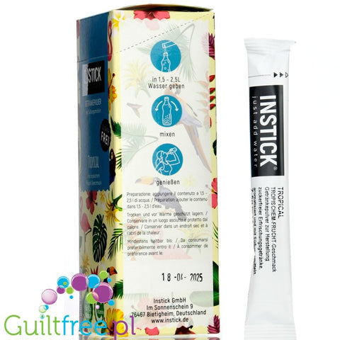 InStick Tropical sugar free instant drink