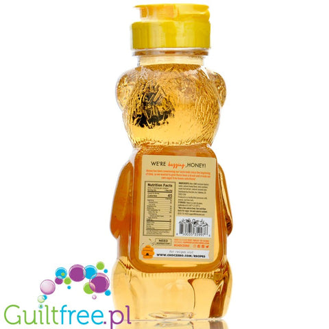 Choc Zero Keto Honey - naturalny wegański substytut miodu 90% błonnika