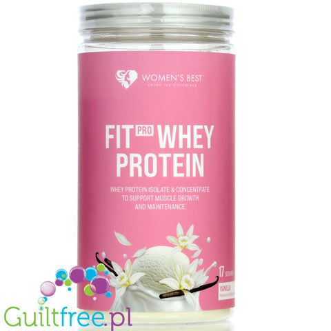 Women's Best Fit Pro Whey Protein Vanilla (510g)