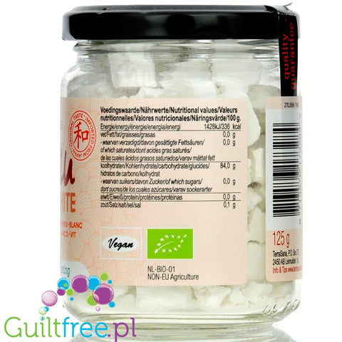TerraSana white kuzu - gluten-free rooted kuzu starch from certified organic crops