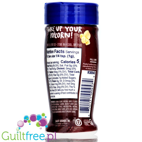 Kernel Season's Maple Bacon - słodka posypka przyprawa aromatyzująca, aromat bekonu & syropu klonowego