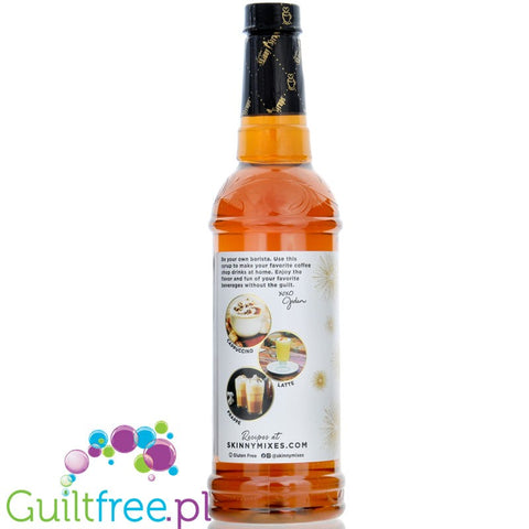 Jordan's Skinny Syrups Barista Butter Pecan -  syrop do kawy bez cukru 0kcal, smak Masło Pekanowe