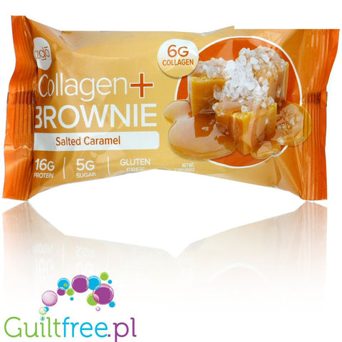 321Glo Collagen+Brownie - Salted Caramel Brownie