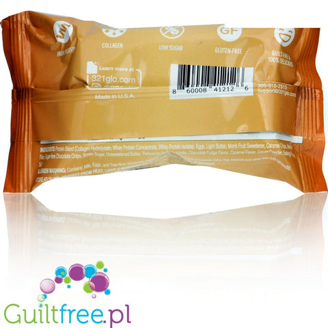 321Glo Collagen+Brownie - Salted Caramel Brownie