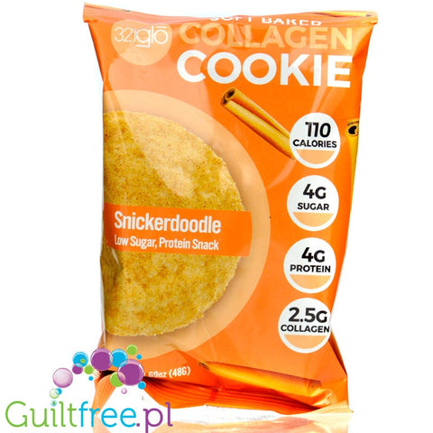 321Glo Soft Baked Collagen Cookie Snickerdoodle