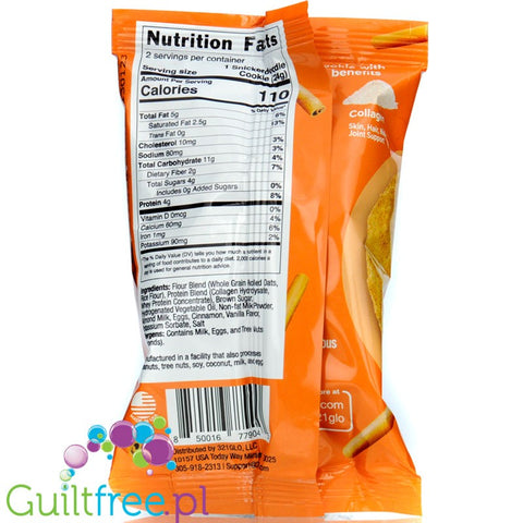 321Glo Soft Baked Collagen Cookie Snickerdoodle