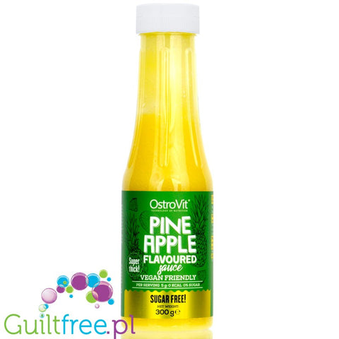 Ostrovit Pineapple Sauce - sugar free, calorie free, very thick, with erythritol