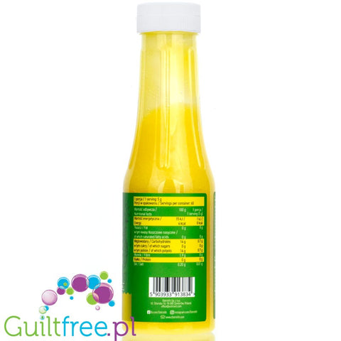Ostrovit Pineapple Sauce - bardzo (!) gęsty syrop bez cukru, tylko 4kcal, smak ananasowy