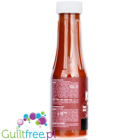 Ostrovit Ketchup Hot & Spicy - thick, sugar free low calorie ketchup 42kcal