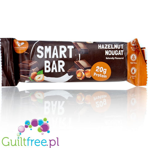 Women's Best Smart Bar Hazelnut Nougat - baton proteinowy 20g białka z naturalnymi aromatami