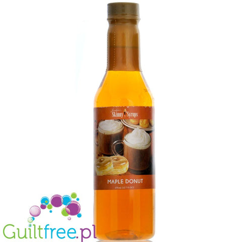 Jordan's Skinny Syrups Maple Donut 375ml - syrop bez cukru do kawy (Pączek Klonowy)