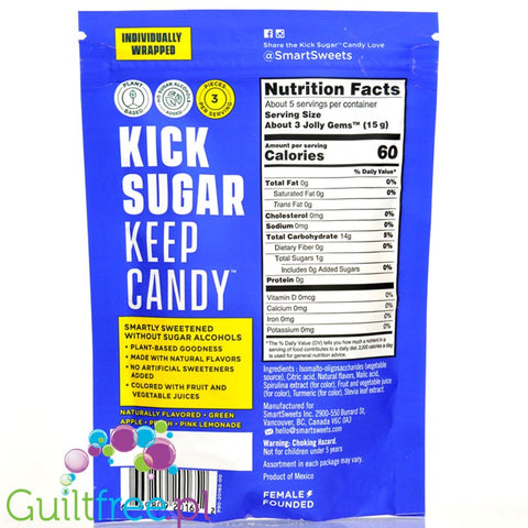 Smart Sweets Hard Candy high fiber vegan candies with stevia
