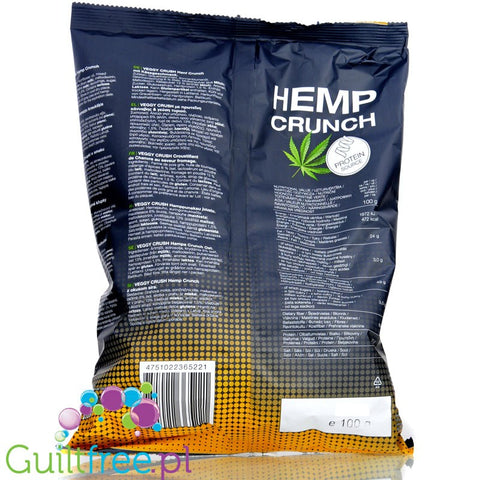 Milzu Veggy Crush Hemp Crunch Cheese 100g