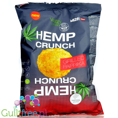 Milzu Veggy Crush Hemp Crunch Grilled Paprika 100g
