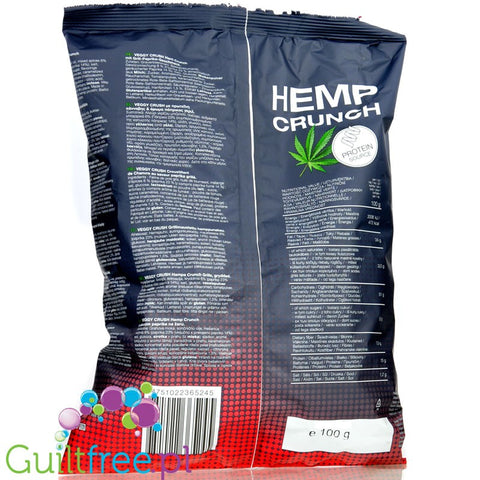 Milzu Veggy Crush Hemp Crunch Grilled Paprika 100g