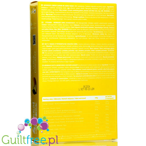 Locco Meringue  Lemon - sugar free crispy meringues with erythritol, 1kcal per pc