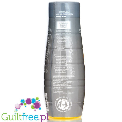 SodaStream No Sugar Orange 440ml / 9L - syrop / koncentrat do wody bez cukru i kalorii, Pomarańcza