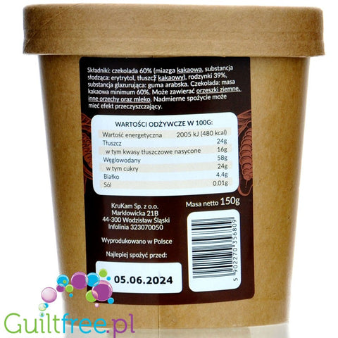 Krukam raisins in chocolate without added sugar
