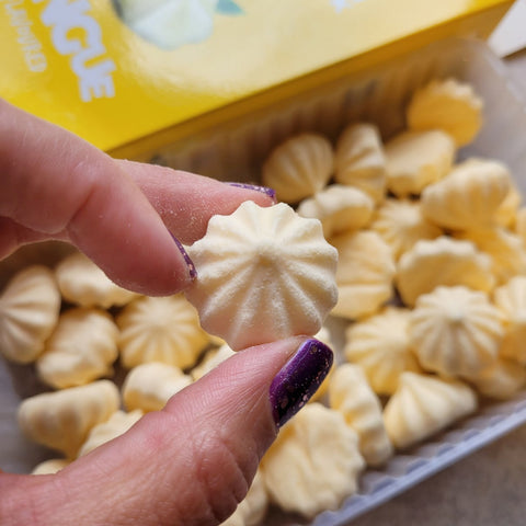 Locco Meringue  Lemon - sugar free crispy meringues with erythritol, 1kcal per pc