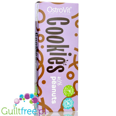 Ostrovit Peanut Cookies - ciastka z orzeszkami ziemnymi bez dodatku cukru