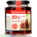 Sukrin Sauerkirsche - dżem wiśniowy ze stewią i erytrolem 59kcal, 80% Owoców
